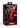 Creature Cocks Vibra Beast Vibrating Silicone Dildo - Black/Red