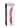 Icicles No. 57 Double-Sided Textured Glass Dildo - Pink - 9in