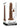 In Thrust We Trust Rechargeable Silicone Dildo with Remote - Chocolate