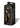 Secret Kisses Handblown Wide Glass Anal Plug - Black/Gold - 4.5in