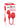 Wild Rose Come Hither Rechargeable Silicone Dual Stimulator with Clitoral Suction - Red