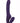 2 Become 1 Rechargeable Silicone Vibrator with Remote Control - Purple
