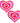 Pastease Heart Hearts Pink