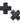 Pastease Crystal Crosses Black