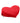 Liberator Heart Wedge Position Aid- Red