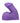 Tantus On The Go Silicone Packer Amethyst