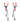 SS S&M Ex's & Oh's Nipple Clamps