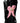 Love Knot Mini Flogger w/ Bow - Black w/Pink Bow