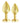 Rianne S Booty Plug Set 2-Pack - Gold