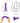 Strap-On-Me Geisha Ball Dil XL - Purple