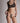 Strap-On-Me Curious Leatherette Harness - Holographic Rose Gold