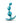 Anal Adventures Matrix - Gamma Plug - Neptune Teal