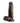 Dr. Skin Plus - 7 Inch Posable Dildo With Balls - Chocolate