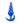 B Yours - Large Anal Plug - Blue