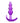 B Yours - Triple Bead Anal Plug - Purple
