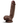 Dr. Skin Glide - 8.5 Inch Self Lubricating Dildo Lubricating Dildo With Balls - Chocolate