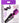Bang - 10x Vibrating Mini Silicone Wand - Purple