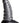 Beastly Tapered Bumpy Silicone Dildo - Silver