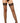 Fishnet Thigh High - One Size - Black