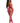 Diamond Net Bodystocking - One Size - Neon Pink