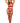 Bralette, Garterhose, and G-String - Queen Size - Rouge