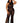 Flair Leg Bodystocking - Queen Size - Black