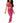 Bralette and Long Skirt - One Size - Beet