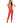 Rhinestone Bodystocking Dmnd - One Size - Poinsettia
