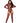 Teddy Bodystocking Dmnd - One Size - Cherry Lacquer