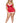 Santa Baby Chemise - Queen Size - Lipstick Red