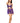 Babydoll and G-String - One Size - Violet