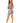 Asymmetrical Chemise - One Size - Hydrangea