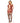 Garter Slip Dmnd - One Size Queen - Red