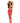 Garter Slip and G-String Dmnd - One Size - Red