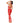 Garter Slip Dmnd - One Size - Red