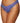 Dot Mesh Open Crotch Thong - Medium - Periwinkle