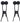 Merci - Nippers - Stainless Steel Nipple Clamps With Silicone Tip - Black
