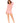 Heart Net Long Sleeve Mini Dress - Baby Pink - Os