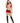Sleigh Belle 3pc Costume - Red - Medium