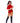 Santa's Naughty Helper 3pc - Small - Red