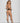 Liquid Look Chain Back Open Crotch Teddy - One Size - Black
