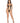 Jeweled Front Back Teddy - One Size - Black
