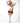 Front Tie School Girl - One Size - Red Plaid