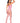 Blush Reverie Fishnet Bodystocking - Os - Bubblegum Pink