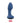 Frenzy App-Controlled Rotating Anal Vibrator - Blue