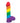 Pumped Rainbow Silicone Dildo