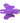 The 9's Flirt Finger Butterfly Finger Vibrator - Purple