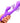 Tri-Flick Flicking Silicone Rabbit Vibrator - Purple