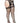 Oval Net Suspender Hose With Opaque Top - 1x/2x Size - Black