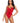 Sequin Bodysuit - Small - Red